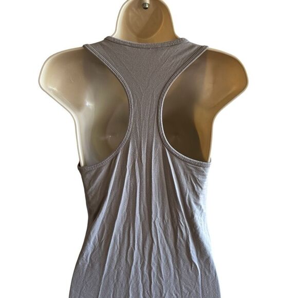 Athleta ~ Women’s Taupe Twist Front Halter Dress ~ size XS - Picture 4 of 13